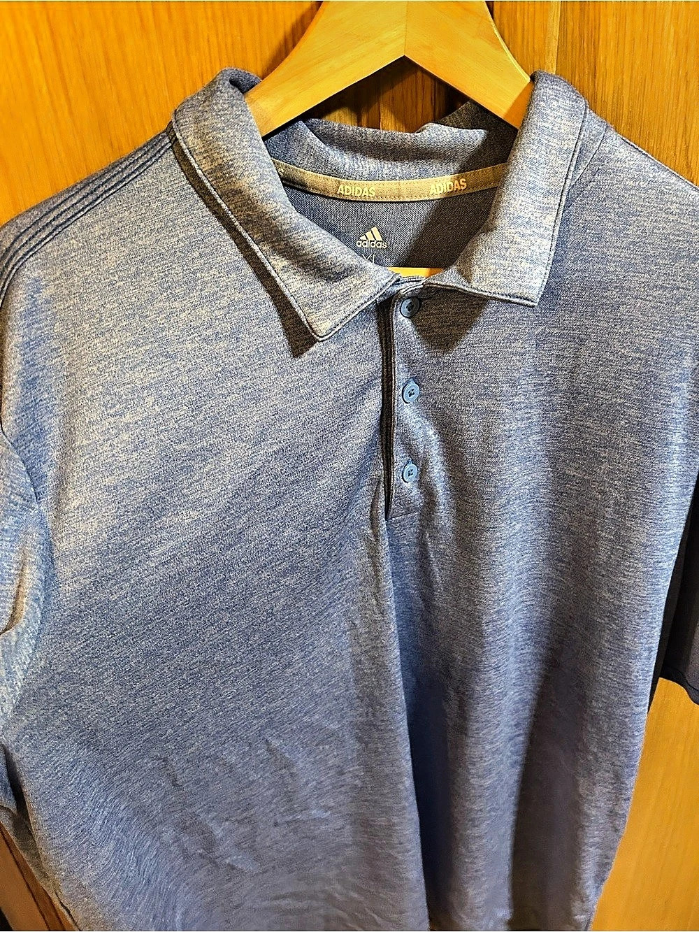 adidas Blue Polo Shirt Size XL Like New